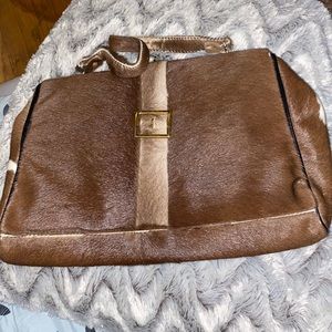 Cow fur bag/clutch
